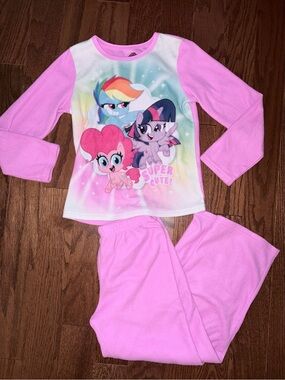 Hasbro My Little Pony Pink Long Sleeve Pajama Set